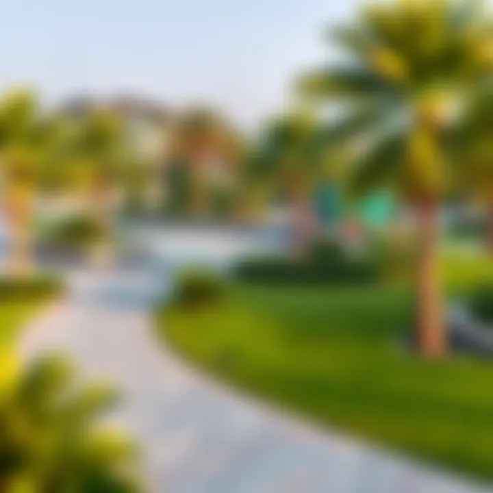 Community park in Quortaj Al Furjan