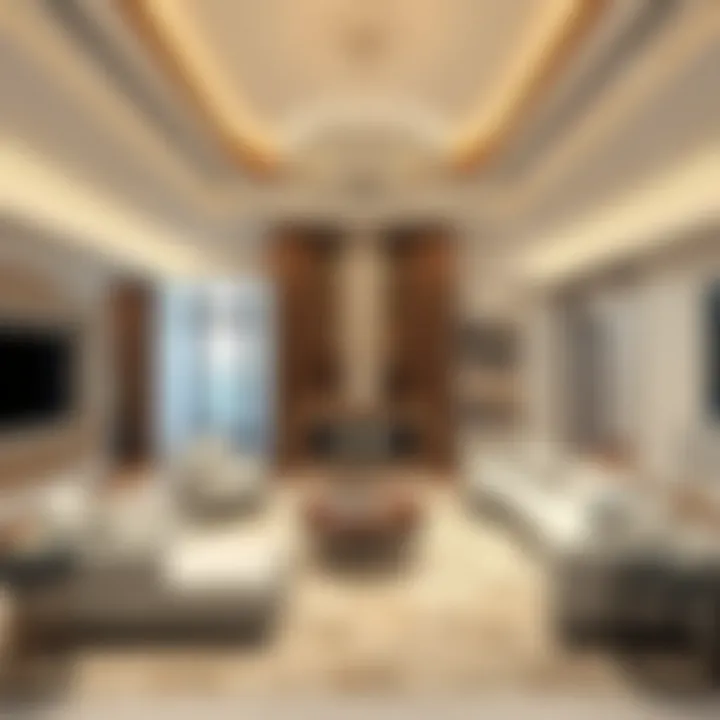 Elegant interior of a luxury home