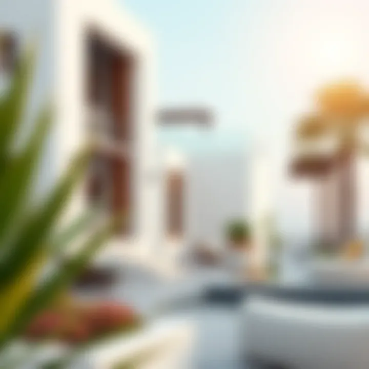 Promising Investment Potential Investment potential showcasing modern residences in Santorini Damac Lagoons