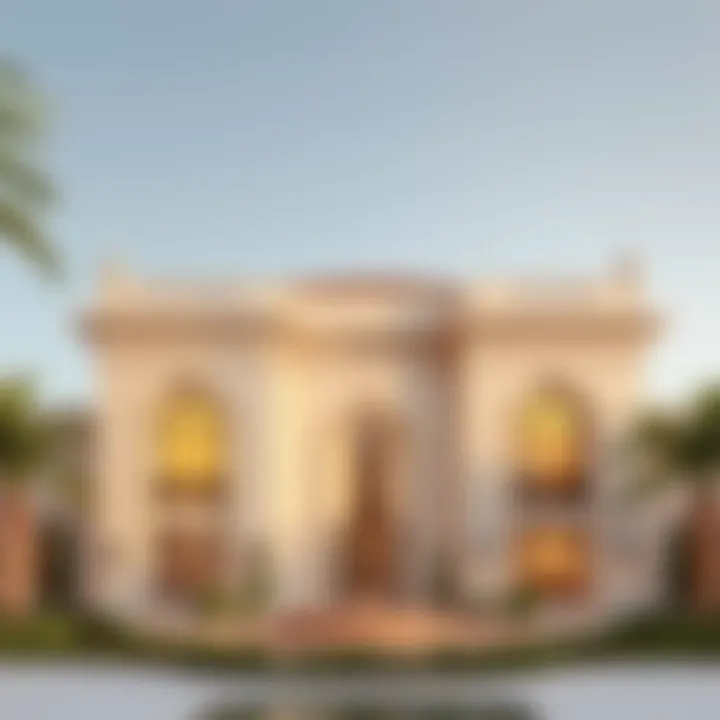 Stunning architectural features of Arabian Ranches highlighting luxury living