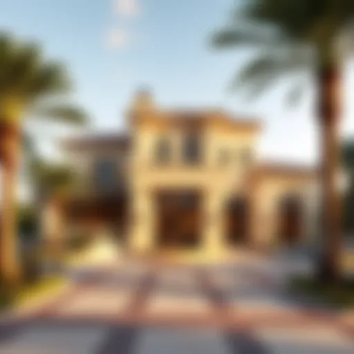 Luxurious Mediterranean villa with stunning architecture