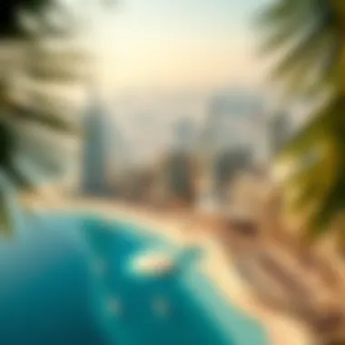 Dubai: A Hub of Luxury and Fashion Aerial view of Dubai skyline symbolizing luxury real estate