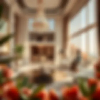 Luxury Living Inspired by Elie Saab Interior view of a luxury property designed in collaboration with Elie Saab