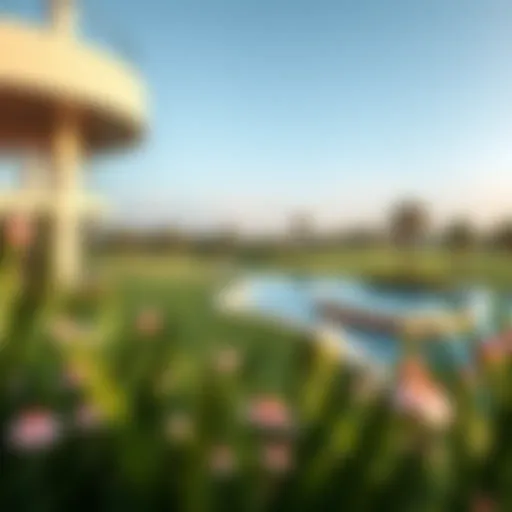 Breathtaking Golf Course View from Villa Stunning view of a golf villa overlooking the course