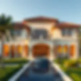 Stunning exterior view of Villa Hacienda showcasing its architectural beauty