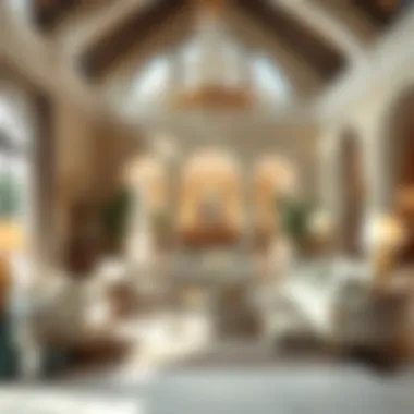 Elegance Inside Villa Hacienda Luxurious interior design featuring elegant furnishings and decor