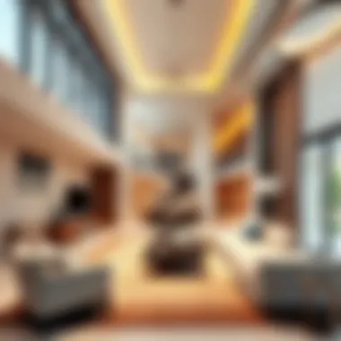 Modern Home Interior in Waha Elegant interior of a modern home in Waha