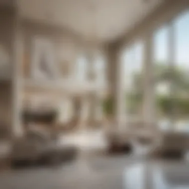 Contemporary Interior Design of Dubai Townhouses Stunning interior of a modern townhouse