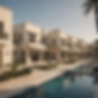 Scenic Locations for Townhouses in Dubai Scenic view of a townhouse in a prime location