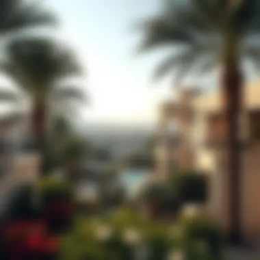 Panoramic View of Springs Residential Area Panoramic view of Springs residential area