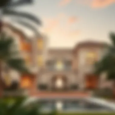 A Breathtaking Luxury Villa in Emirates Hills Stunning view of a luxury villa in Emirates Hills