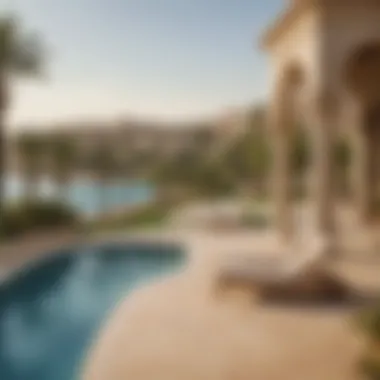 Breathtaking Views from Dubai Villas Scenic view from a villa in Dubai