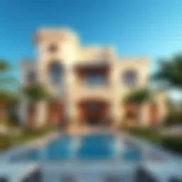 Luxurious villa in Falcon Al Barsha