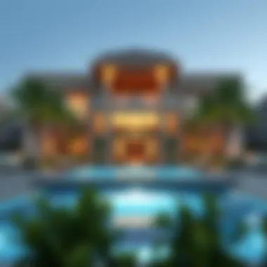 Modern Amenities in Falcon Al Barsha Community Modern amenities in Falcon Al Barsha community