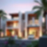 Modern Architectural Design of Haven Villas Exterior view of Haven Villas showcasing modern architecture