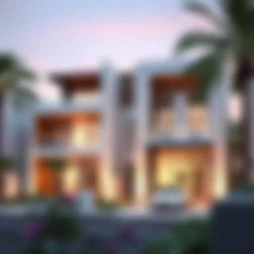 Modern Architectural Design of Haven Villas Exterior view of Haven Villas showcasing modern architecture
