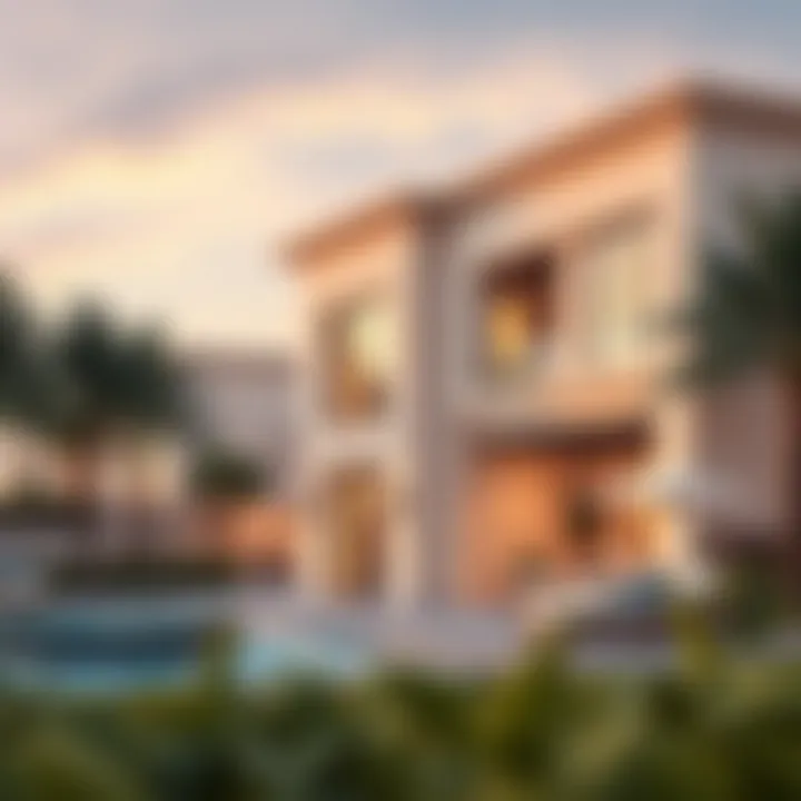 Serene lifestyle portrayed in the Haven Villas neighborhood