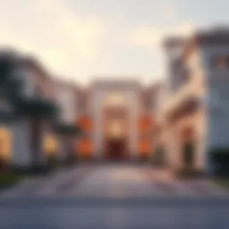 Exquisite architectural design of Hayyan Villas showcasing modern elegance
