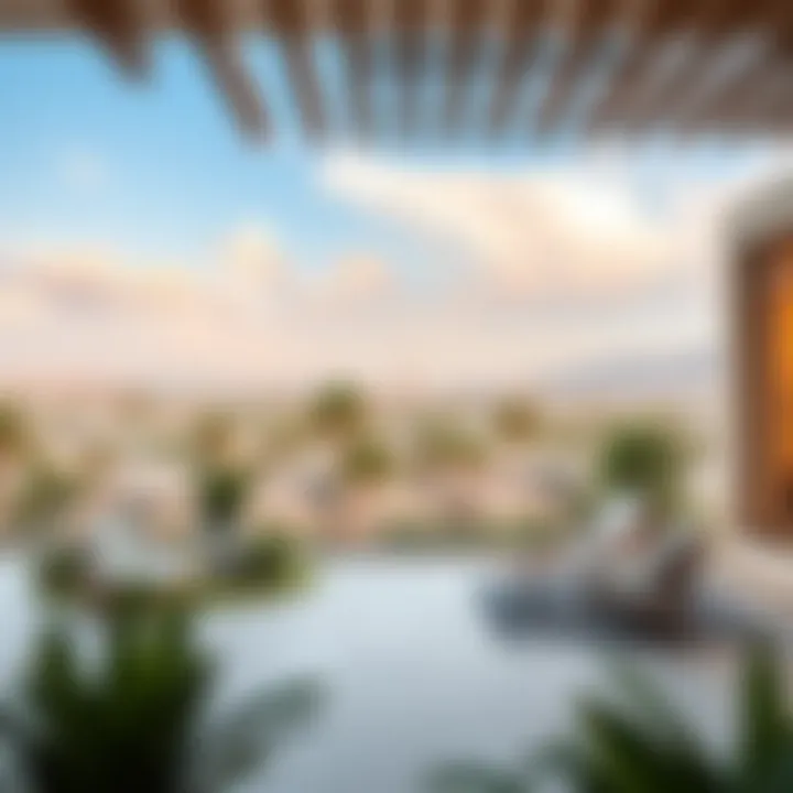 Scenic views from Hayyan Villas highlighting Dubai's stunning landscape