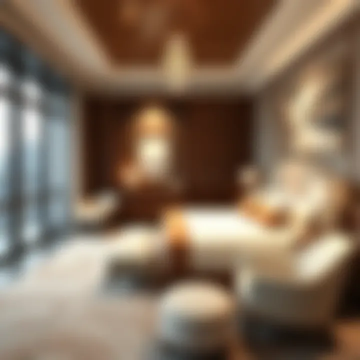 A premium suite in Hotel H Dubai featuring exquisite furnishings
