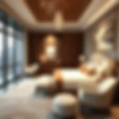 Exquisite Premium Suite in Hotel H Dubai A premium suite in Hotel H Dubai featuring exquisite furnishings