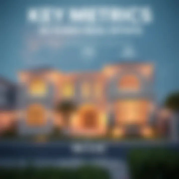 Infographic highlighting key metrics in Dubai real estate measurements