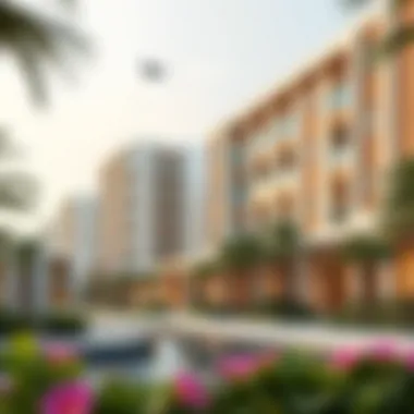 Elegant Architecture of Marina Garden Luxurious residential buildings in Marina Garden