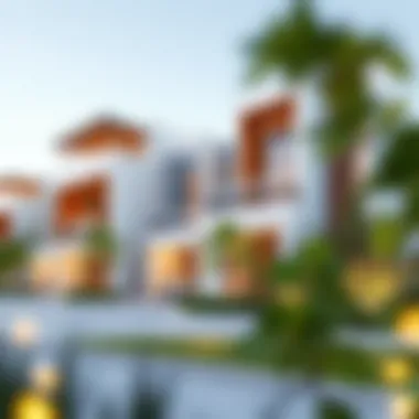 Contemporary Architecture of Massar Residences Modern architectural design of Massar residences