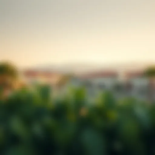 Serene community landscape of Massar by Arada