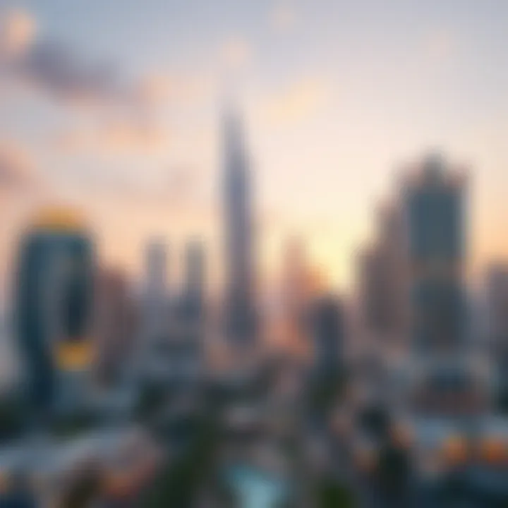 Dubai's Investment Potential Dynamic skyline reflecting investment potential