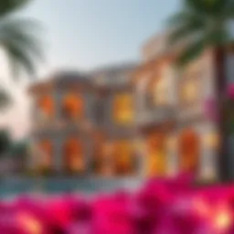 Luxurious real estate showcasing opulence in Dubai