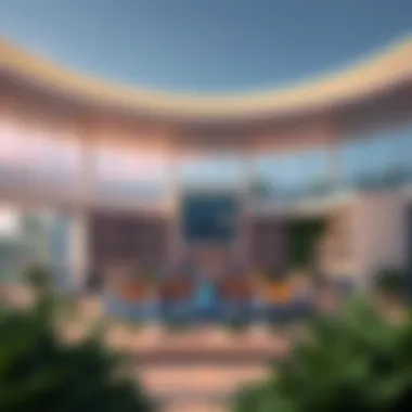 Luxurious facilities within Meydan Racecourse