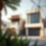 Exterior view showcasing the contemporary architecture of Mira Townhouse