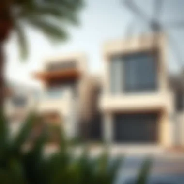 Contemporary Architecture of Mira Townhouse Exterior view showcasing the contemporary architecture of Mira Townhouse