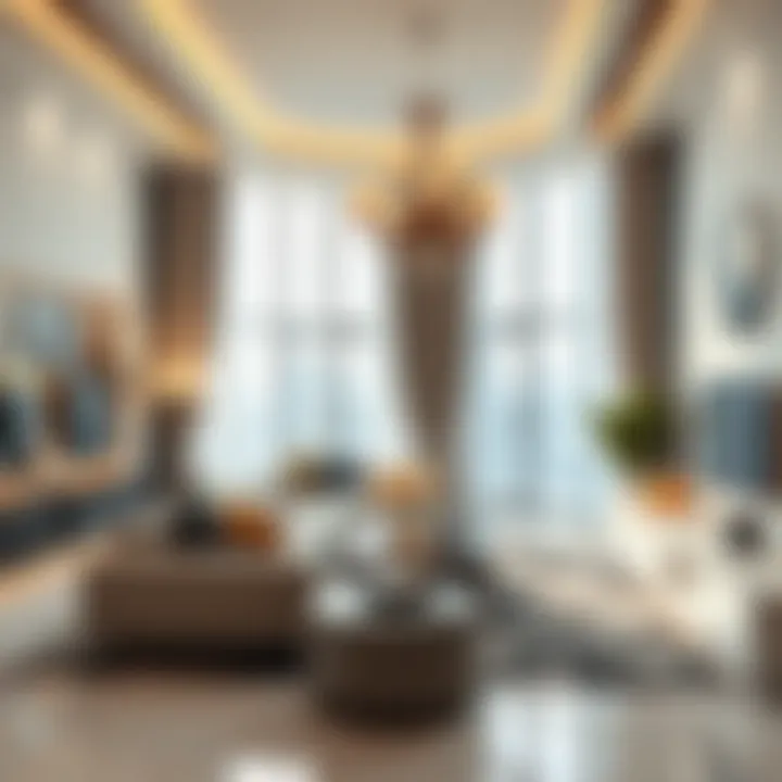 Modern Interior Excellence Interior design elements reflecting modern living standards and aesthetic appeal