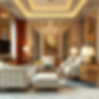 Luxurious Furniture in Dubai Luxurious furniture pieces showcasing elegance and style