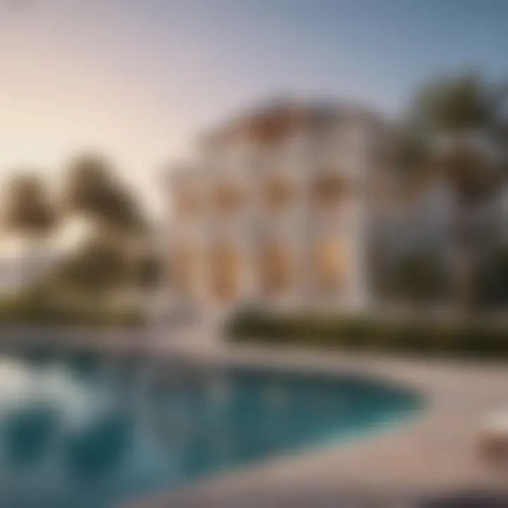 Luxurious villa overlooking the waterfront