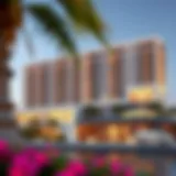 Stunning exterior view of Park Hyatt Creek Dubai showcasing modern architecture