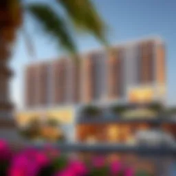 Stunning exterior view of Park Hyatt Creek Dubai showcasing modern architecture