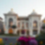 Luxurious exterior view of Royal Park Villas showcasing elegant architecture