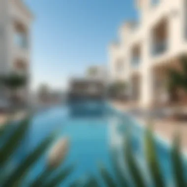 Amenities available at Sama Townhouses including swimming pool and gym