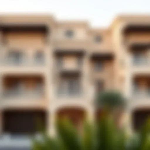 Stunning Architectural Design of Sama Townhouses Exterior view of Sama Townhouses showcasing luxurious architecture