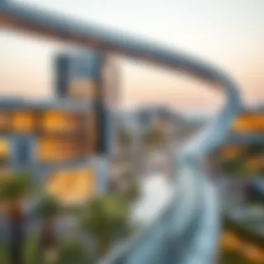 Modern infrastructure and community spaces in Shamsa Expo City