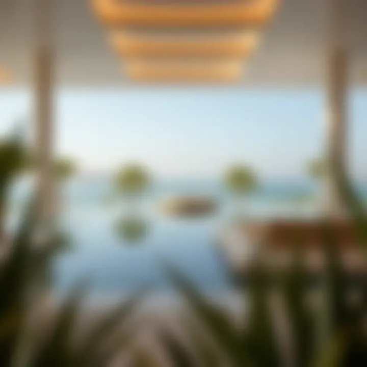 Tranquil wellness spa at Six Senses Palm Jumeirah