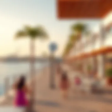 Recreational Activities at Southbay Waterfront Vibrant waterfront area in Southbay with recreational activities