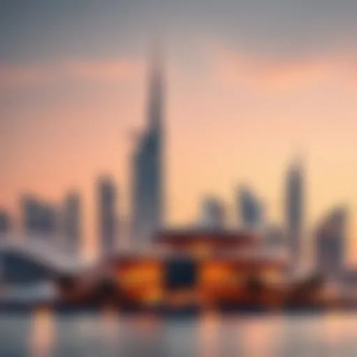 Luxurious Dubai skyline showcasing real estate opportunities
