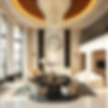 Luxurious Interiors at The Circle Dubai Luxurious interior spaces highlighting modern design