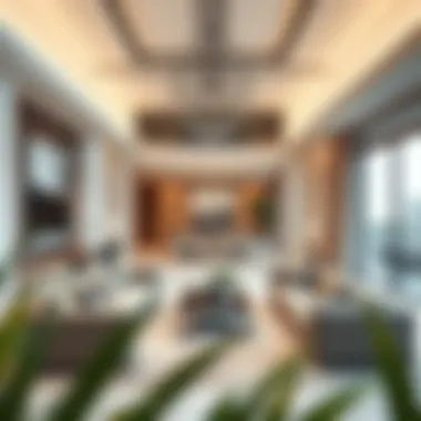 Luxury Living Spaces at The Cove Luxurious living spaces within The Cove emphasizing modern design and comfort.