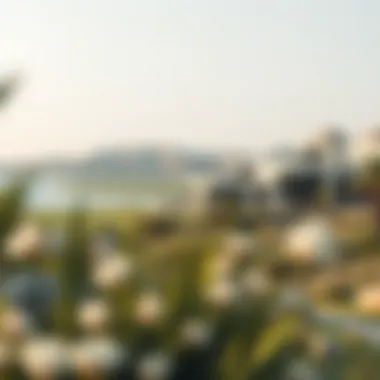 Serene Landscapes of The Cove Serene landscapes surrounding The Cove, highlighting its integration with nature.