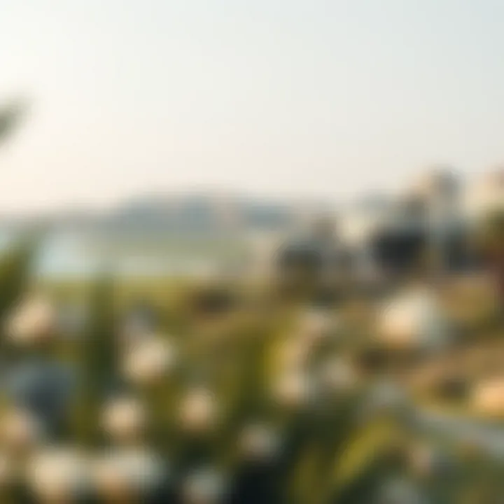 Serene Landscapes of The Cove Serene landscapes surrounding The Cove, highlighting its integration with nature.